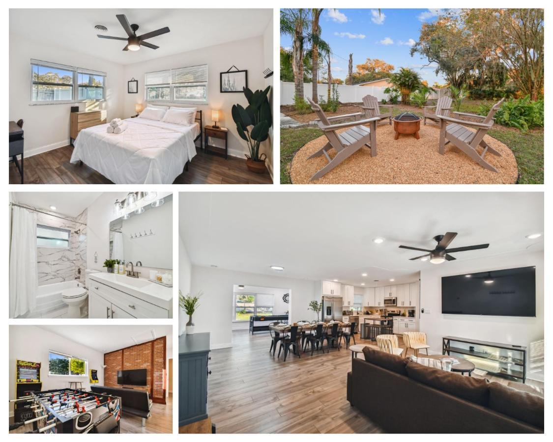 Plush Sheets, Games!, Huge Backyard, Massage Chair Tampa Dış mekan fotoğraf